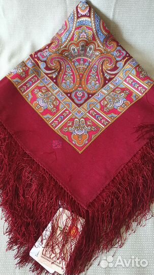 Павловопосадский платок, Волшебный танец, 125х125