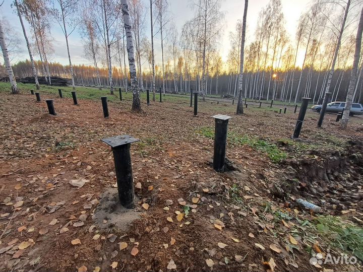 Фундамент винтовые свай