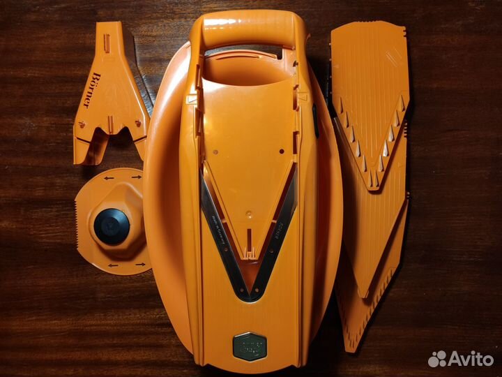 Овощерезка borner Прима оранжевая 7 предметов