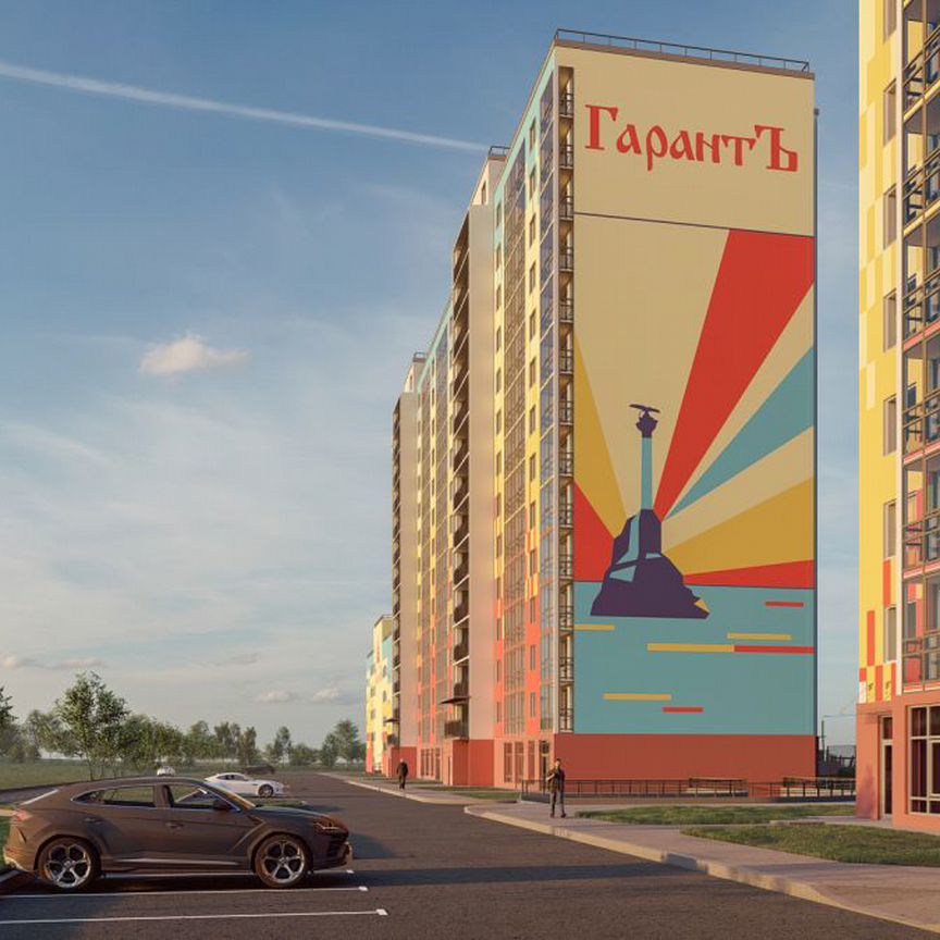 1-к. квартира, 37,4 м², 6/15 эт.