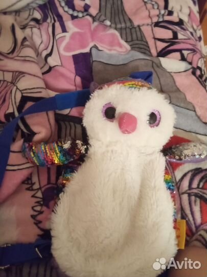 Рюкзак - игрушка виде пингвина