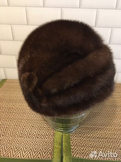 Шапка норковая женская
