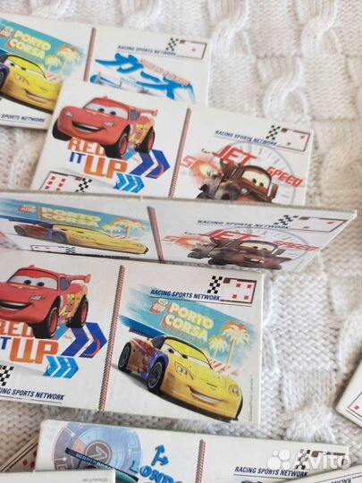 Домино Тачки картонное Step Puzzle