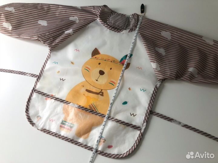 Непромокаемый нагрудник для кормления фартук