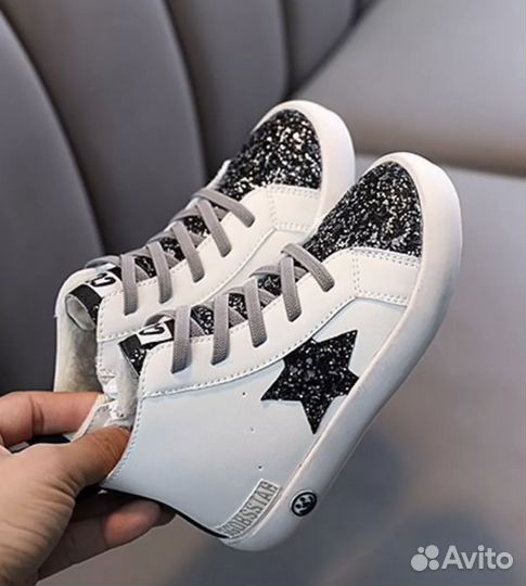 Кеды на девочку golden goose 32 р