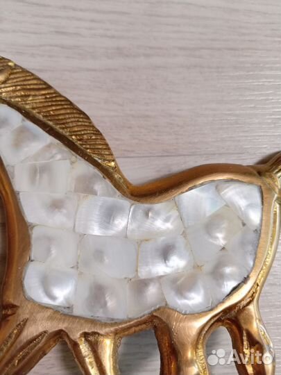 Лошадь статуэтка медь