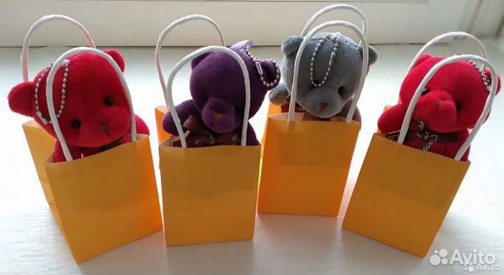 Брелки мягкие игрушки