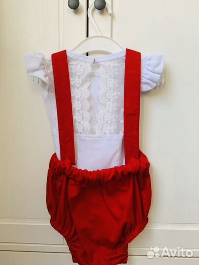 Боди, блумеры, 9-12 месяцев, 80