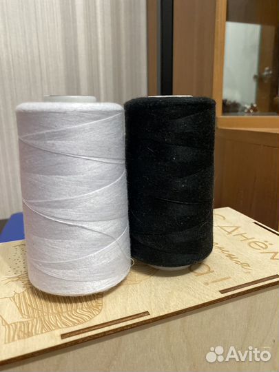 Нитки швейные бабины