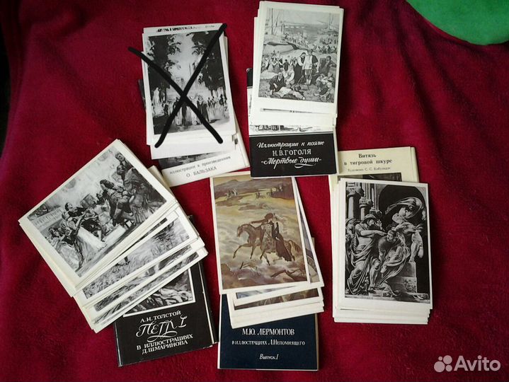 Иллюстрации. Наборы открыток. СССР