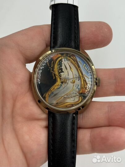 Часы Ракета-мягкие часы в момент взрыва Дали эмаль