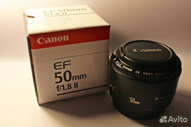 Canon EF 50 f/1.8 II STM, новый