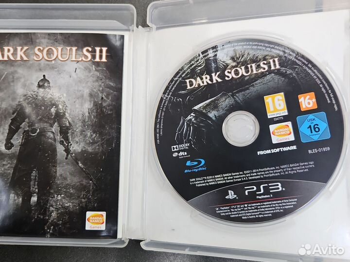 Sony ps3 dark souls 2 II русские субтитры