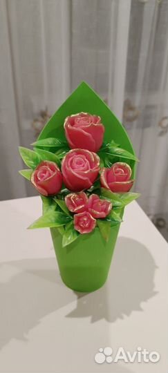 Букеты из декоративного мыла