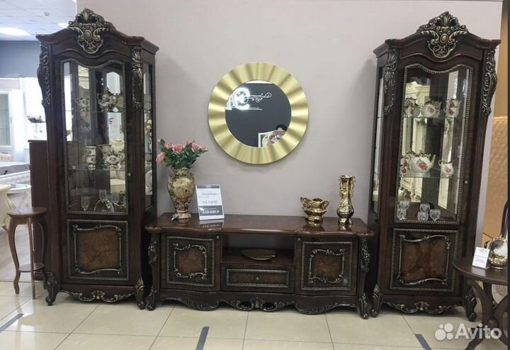 Мебель в гостиную Джоконда, витрины и тв Джаконда