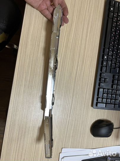 Молдинг переднего бампера правый для Touareg 3