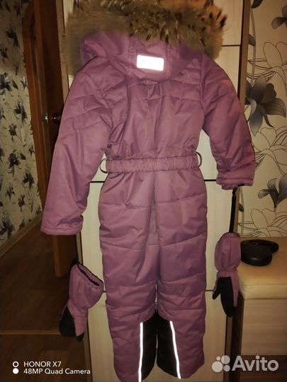 Зимний комбинезон для девочки 110 бу