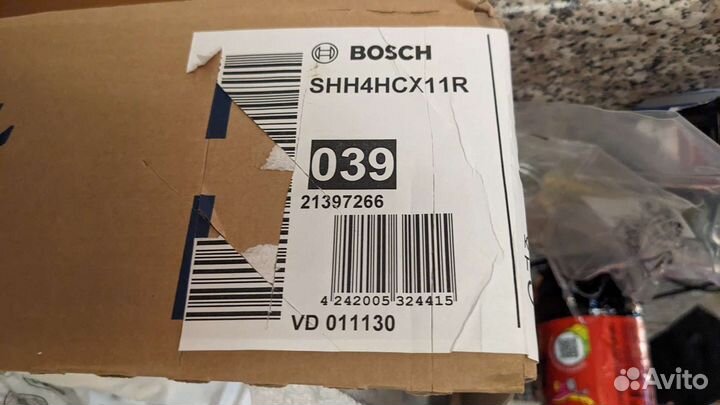 Встраиваемая посудомоечная машина Bosch SHH4HCX11R