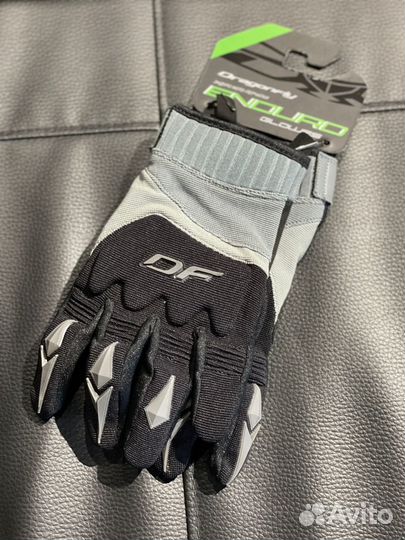 Перчатки enduro Gray-black