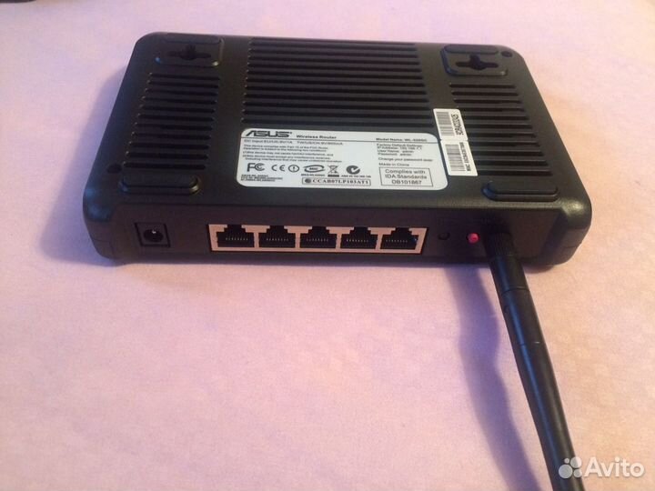 Беспроводной маршрутизатор asus WL-520GC