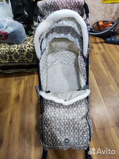 Санки коляска ника 7-1б