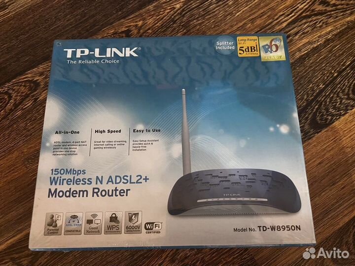 Wifi роутер tp link TD-8950N