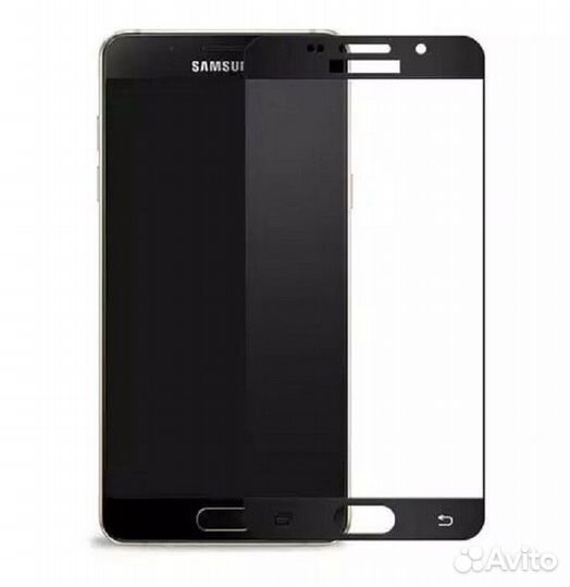 Защитное стекло 5D samsung A7 2016 (A710)
