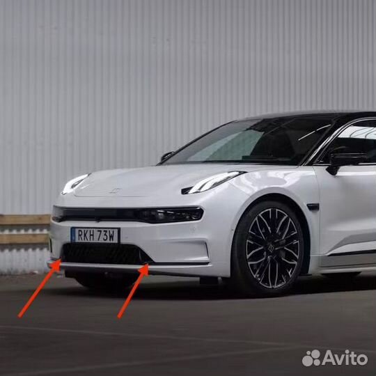 Декоративная вставка в передний бампер Zeekr 001