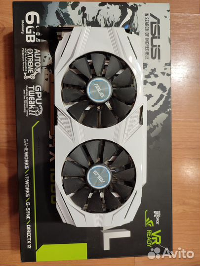 Видеокарта GeForce Dual-GTX1060-6gb