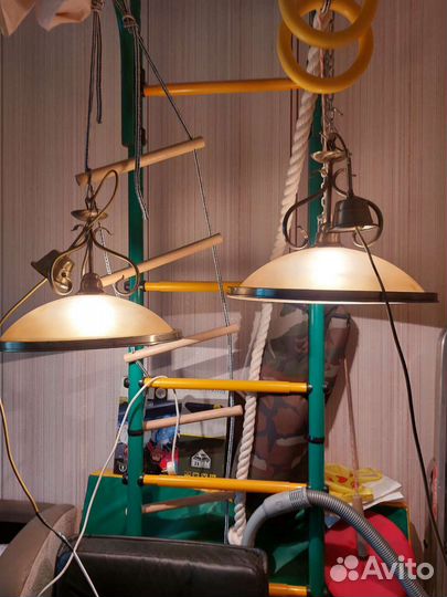 Люстра потолочная бу