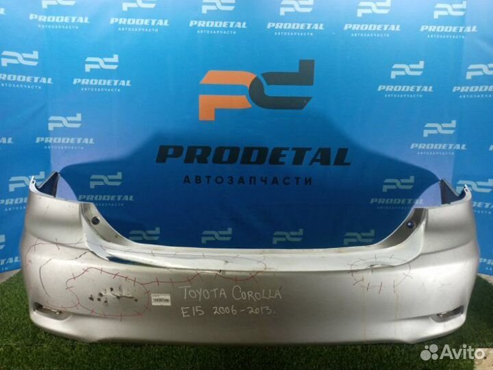 Бампер задний Toyota Corolla E15 2006-2013