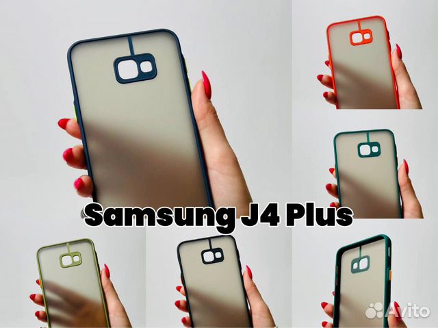 Чехол бампер для Samsung J4 plus / J4+