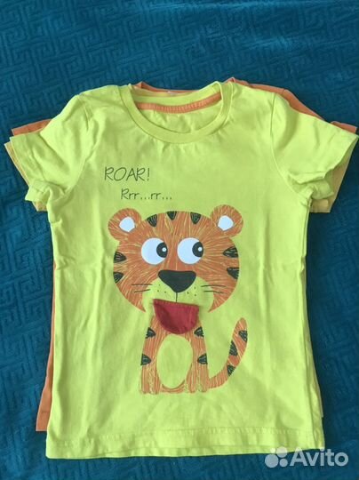 Футболки для мальчика 110 см