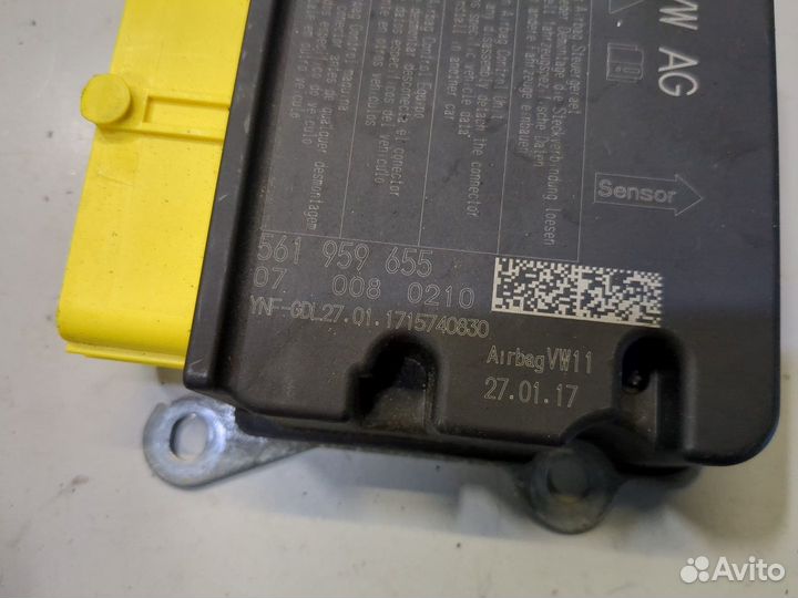 Блок управления airbag Volkswagen Jetta 6, 2017