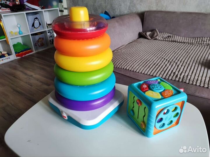 Пирамидка fisher price