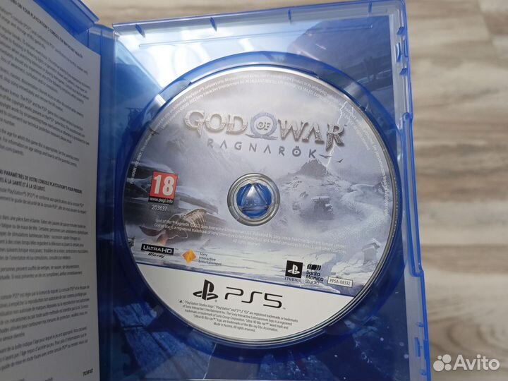 Диск Ps 5 God of War Ragnarok