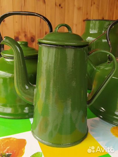 Эмалированная посуда 60-х годов