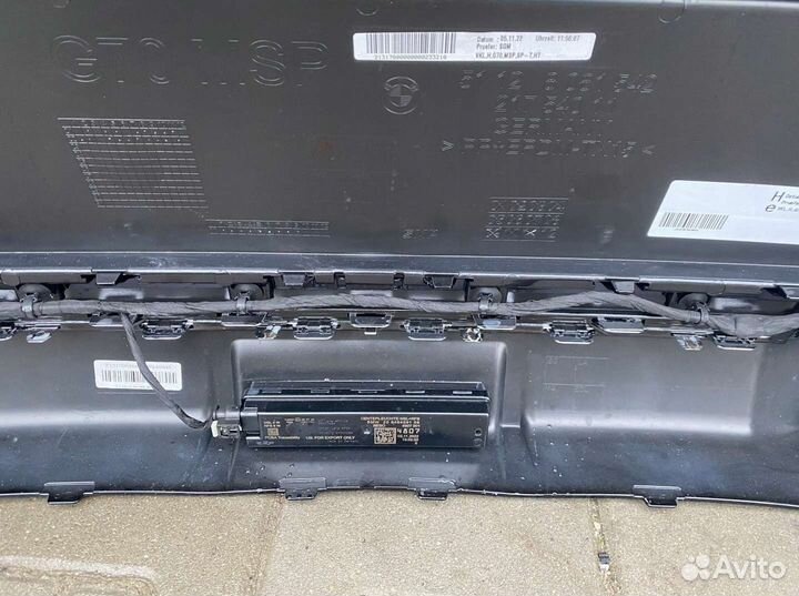 Bmw 7 G70 бампер задний в сборе м пакет