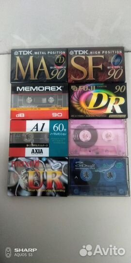 Аудиокассеты остатки