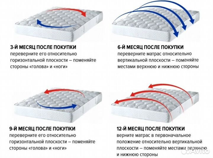 Матрас топпер 160х200 