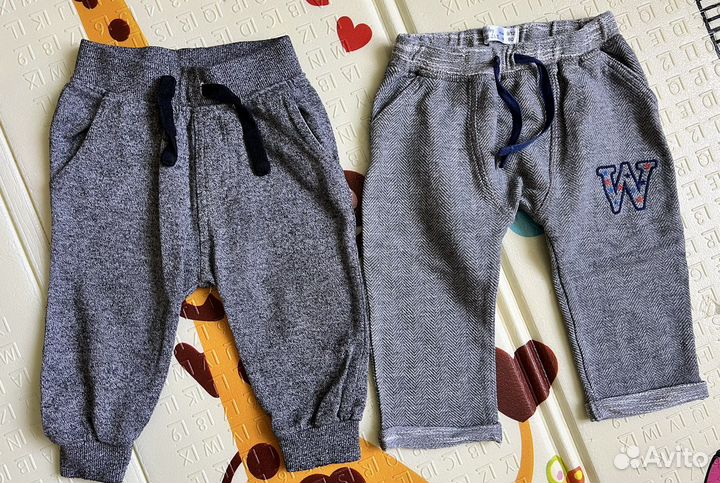 Вещи пакетом на мальчика 74 80