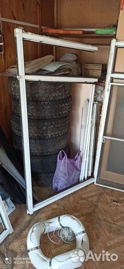 Алюминиевые окна на балкон бу