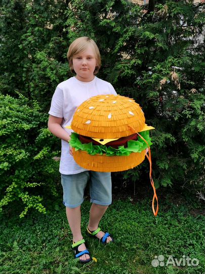 Пиньята гамбургер, в наличии