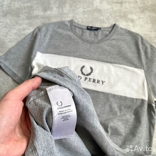 Футболка Fred Perry Big Logo Оригинал