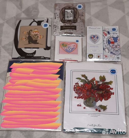 Наборы для вышивания (много)