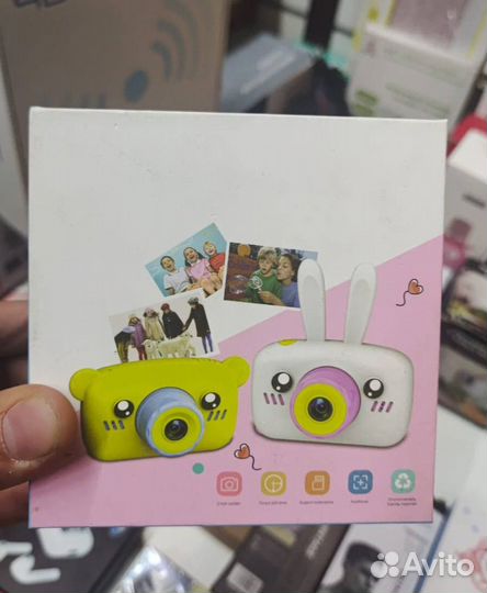 Детский фотоаппарат зайчик