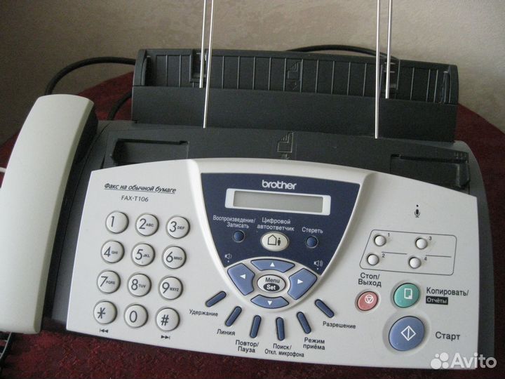 FAX-T106 факс на обычной бумаге