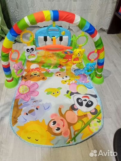 Развивающий коврик с пианино музыкальный