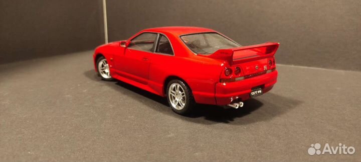 Nissan skyline gtr r33 масштаб 1/24