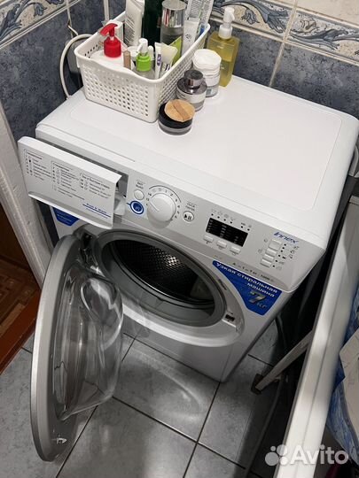 Стиральная машина бу indesit 7 кг